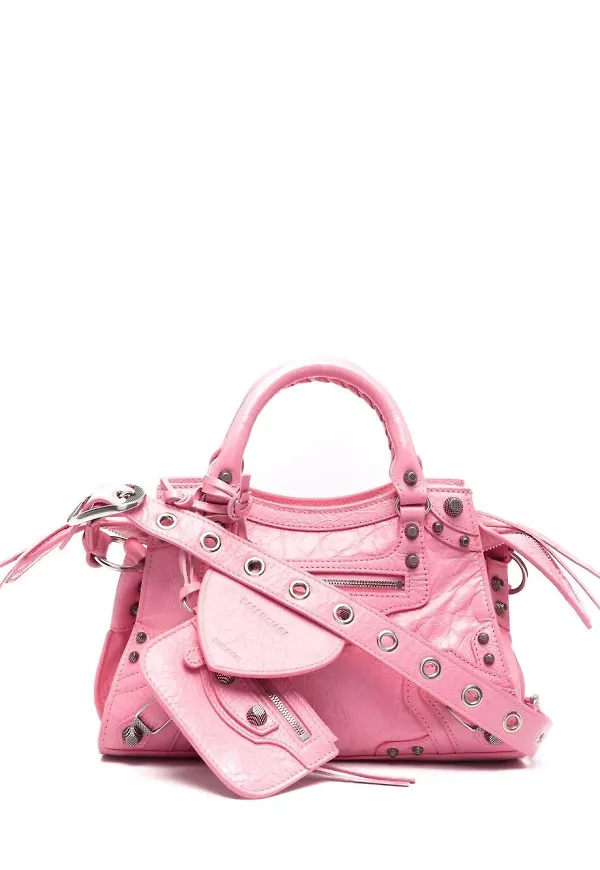 Balenciaga Neo Cagole liten totebag - Rosa