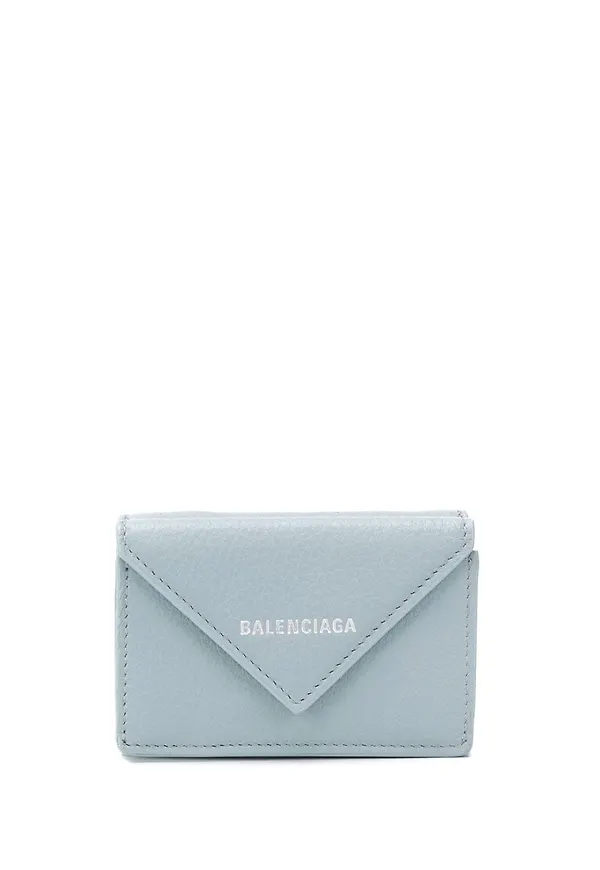 Balenciaga Papier liten plånbok - Blå