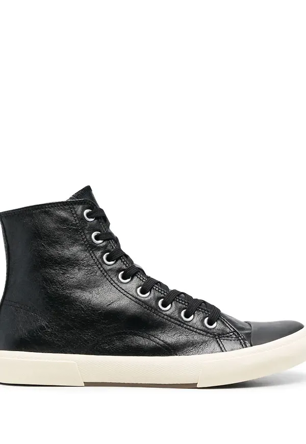 Balenciaga Paris höga sneakers - Svart