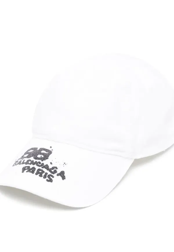 Balenciaga Paris Icon keps - Vit