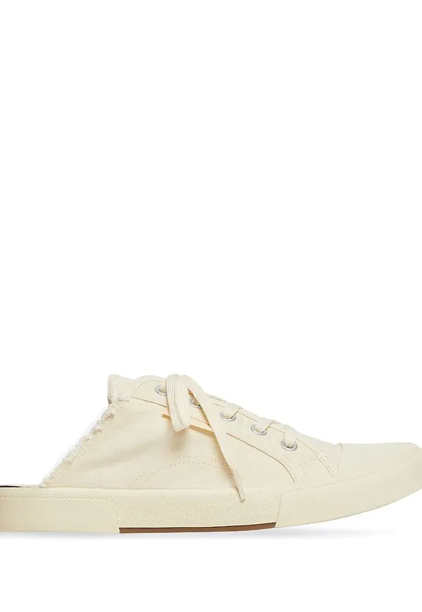 Balenciaga Paris slip on-sneakers - Vit