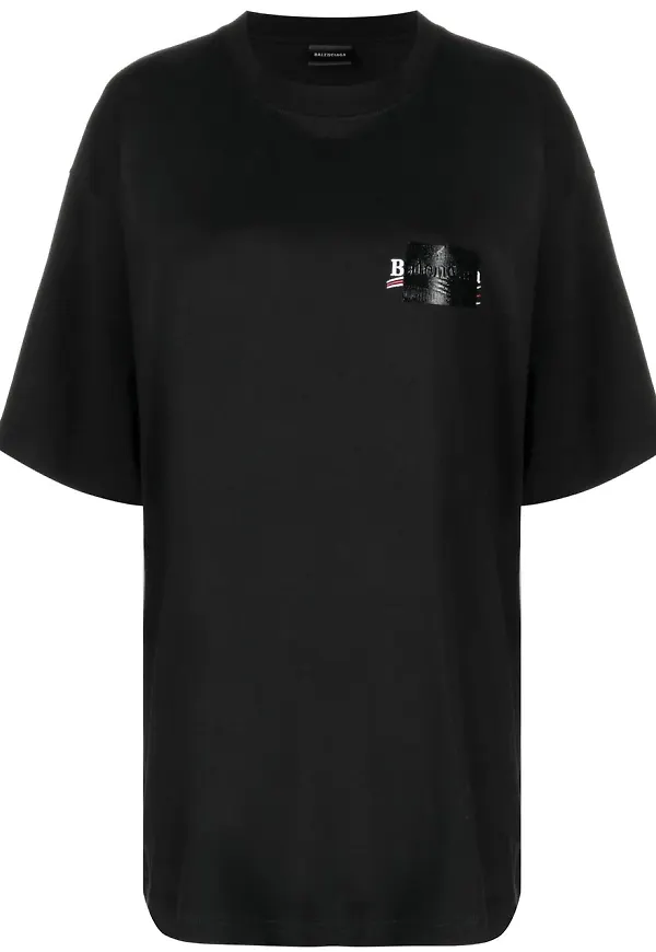 Balenciaga Political Campaign t-shirt - Svart