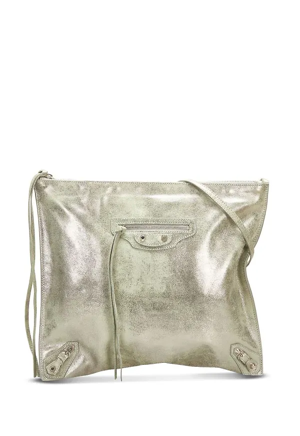 Balenciaga Pre-Owned Papier Milkyway kurirväska - Silverfärgad
