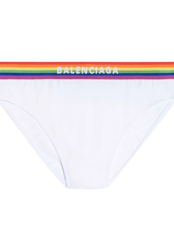 Balenciaga Pride sporttrosor - Vit