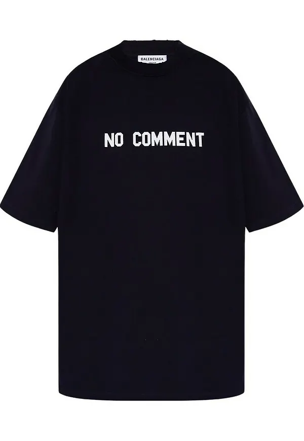 Balenciaga Printed T-shirt Svart, Dam