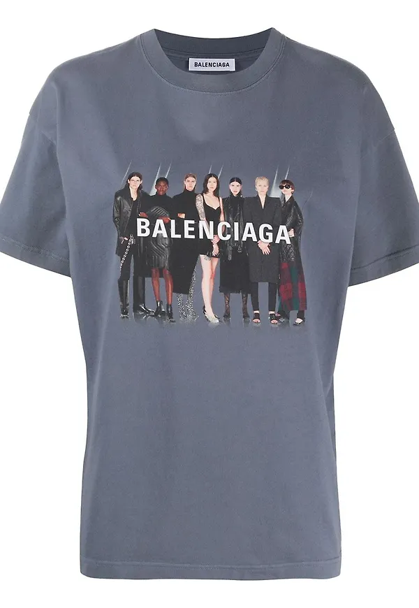 Balenciaga Real Balenciaga t-shirt - Grå