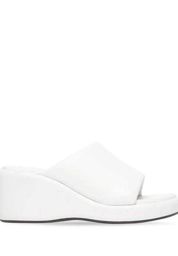Balenciaga Rise sandaler med kilklack - Vit