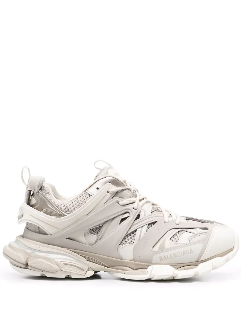 Balenciaga sneakers med lagerdesign - Neutral