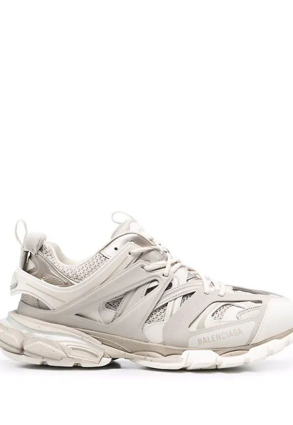 Balenciaga sneakers med lagerdesign - Neutral