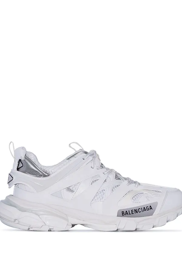 Balenciaga sneakers med panel - Vit
