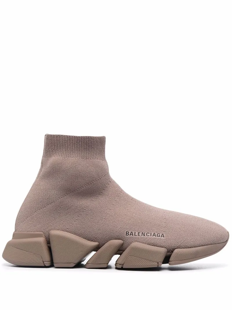 Balenciaga Speed 2.0 dra på-sneakers - Neutral
