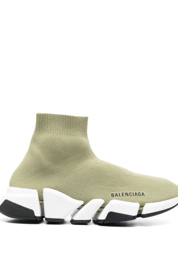 Balenciaga Speed 2.0 strumpsneakers - Grön