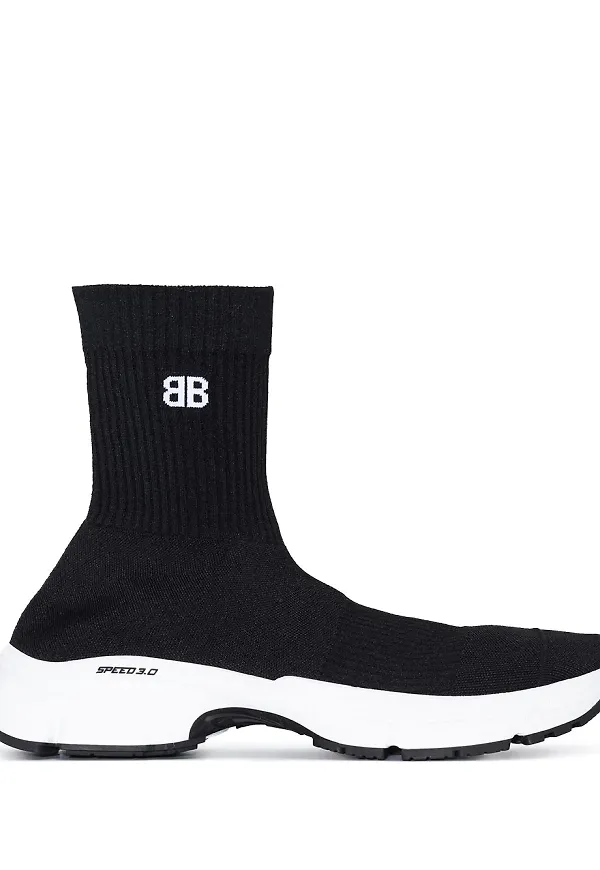 Balenciaga Speed 3.0 strumpsneakers - Svart