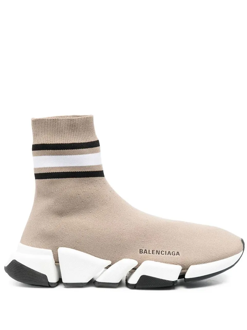 Balenciaga Speed sneakers med logotyp - Neutral