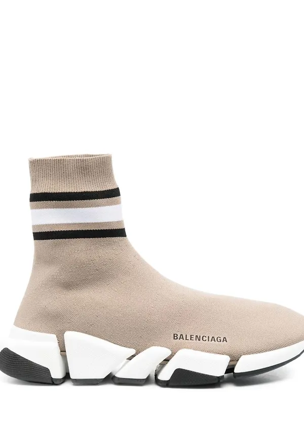 Balenciaga Speed sneakers med logotyp - Neutral