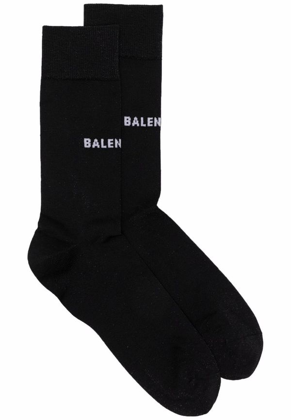 Balenciaga stickade strumpor - Svart
