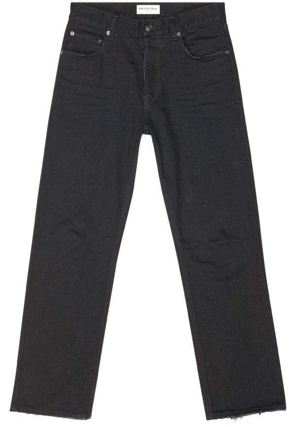 Balenciaga straight-jeans - Svart