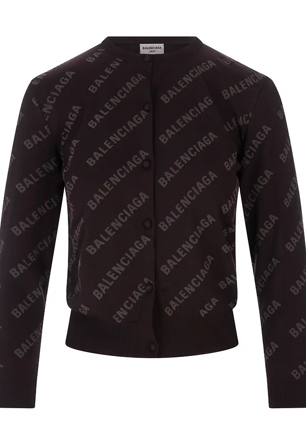 Balenciaga Sweater Brun, Dam