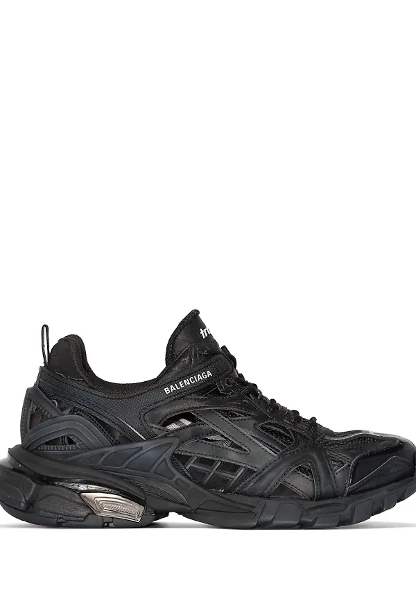 Balenciaga Track.2 låga sneakers - Svart