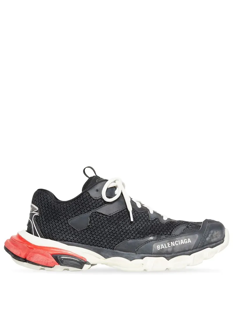 Balenciaga Track 3 låga sneakers - Grå