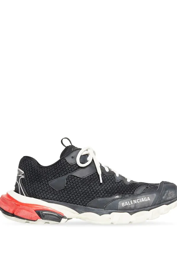 Balenciaga Track 3 låga sneakers - Grå
