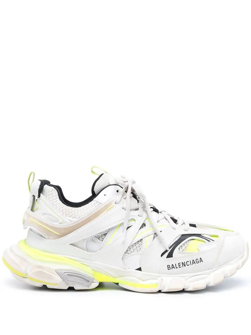 Balenciaga Track blekta sneakers - Vit