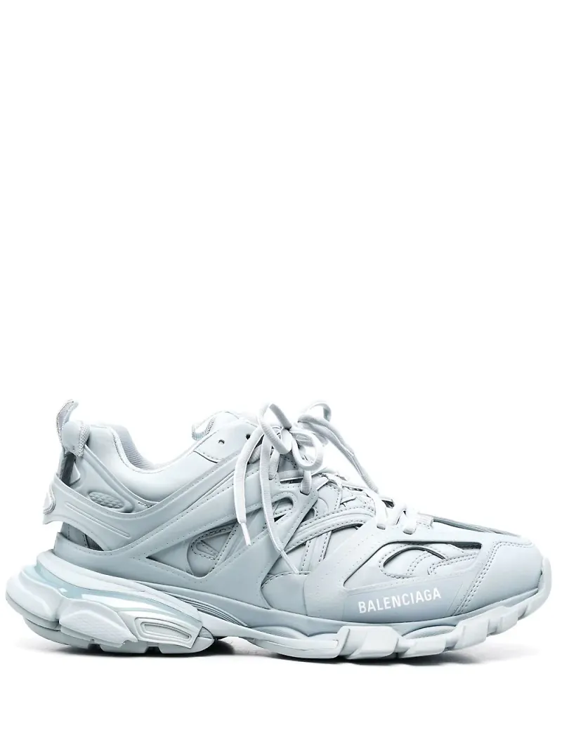 Balenciaga Track sneakers med snörning och utskuren detalj - Blå