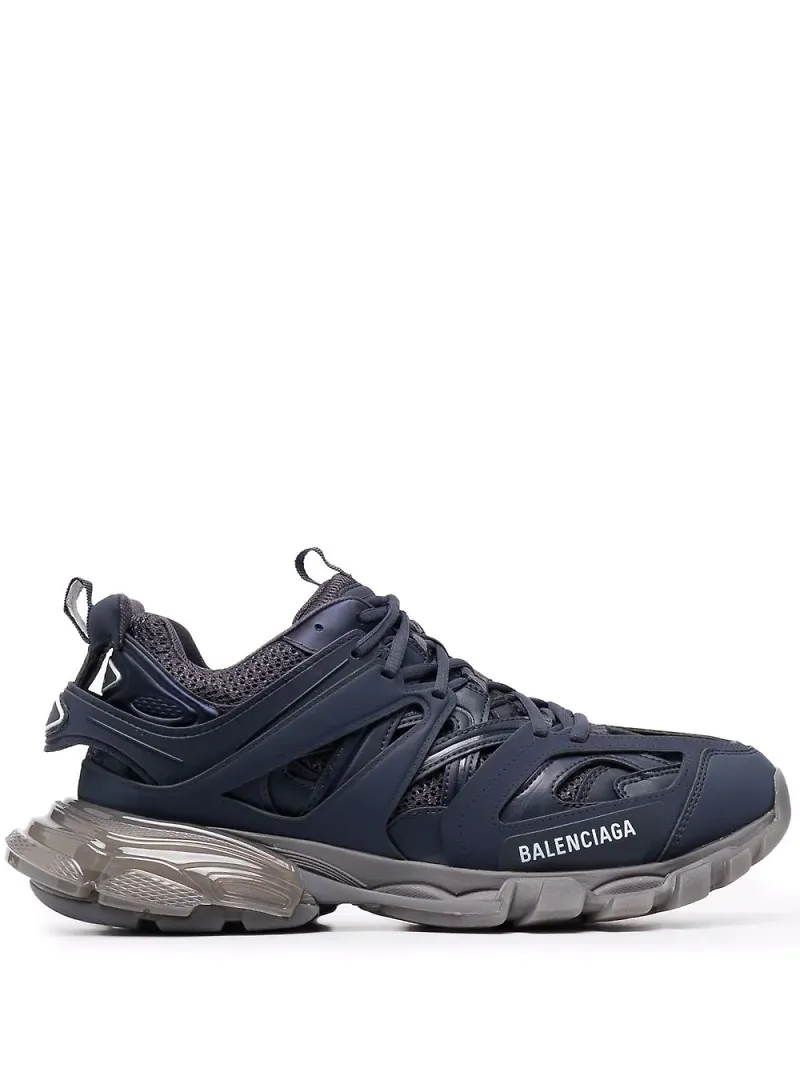 Balenciaga Track sneakers med transparent sula - Blå
