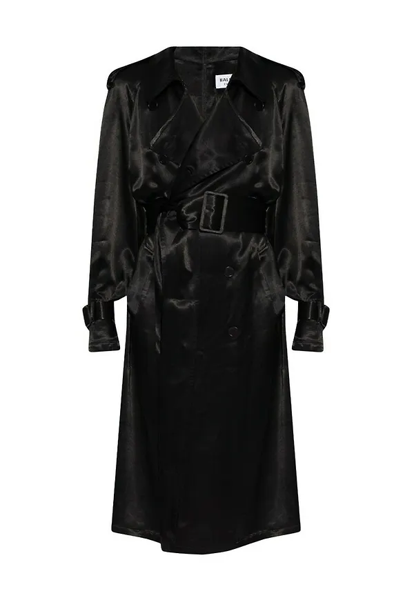 Balenciaga Trench coat dress Svart, Dam