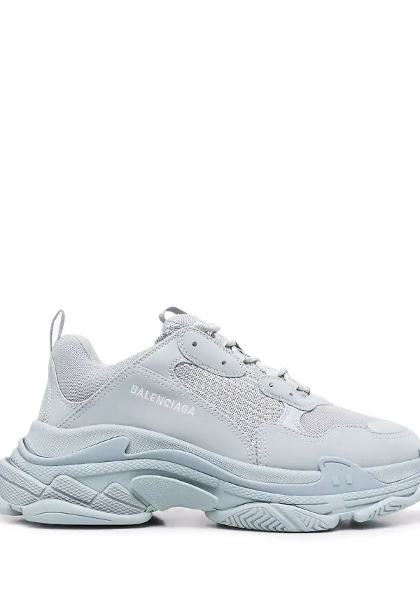 Balenciaga Triple S låga sneakers - Blå