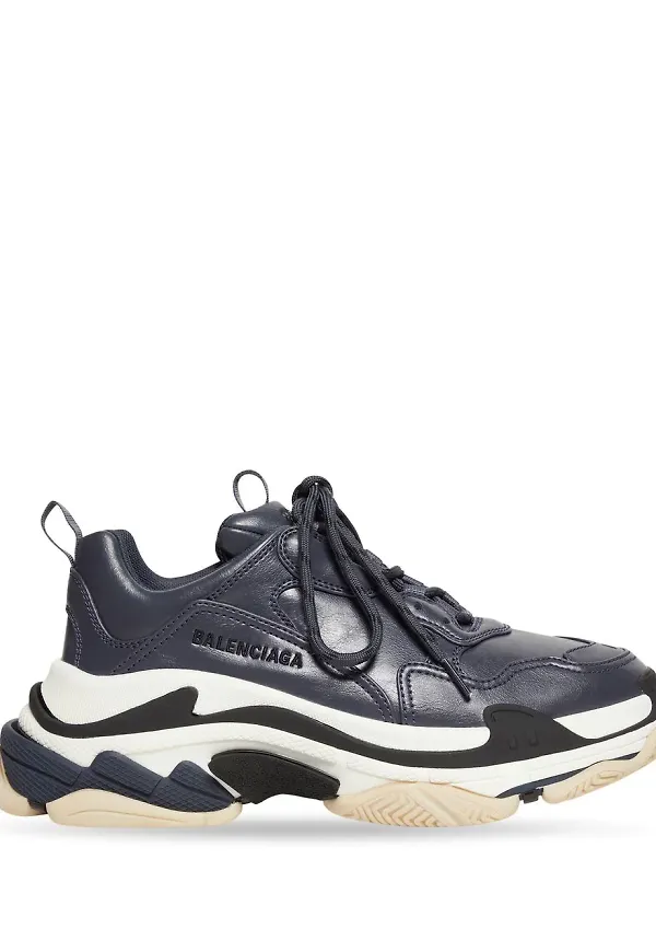 Balenciaga Triple S låga sneakers - Grå