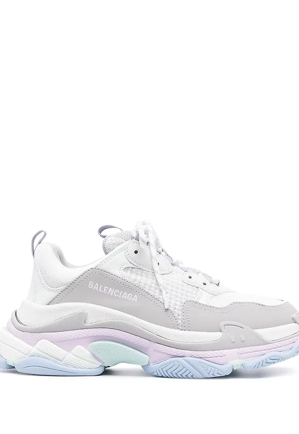 Balenciaga Triple S låga sneakers - Grå