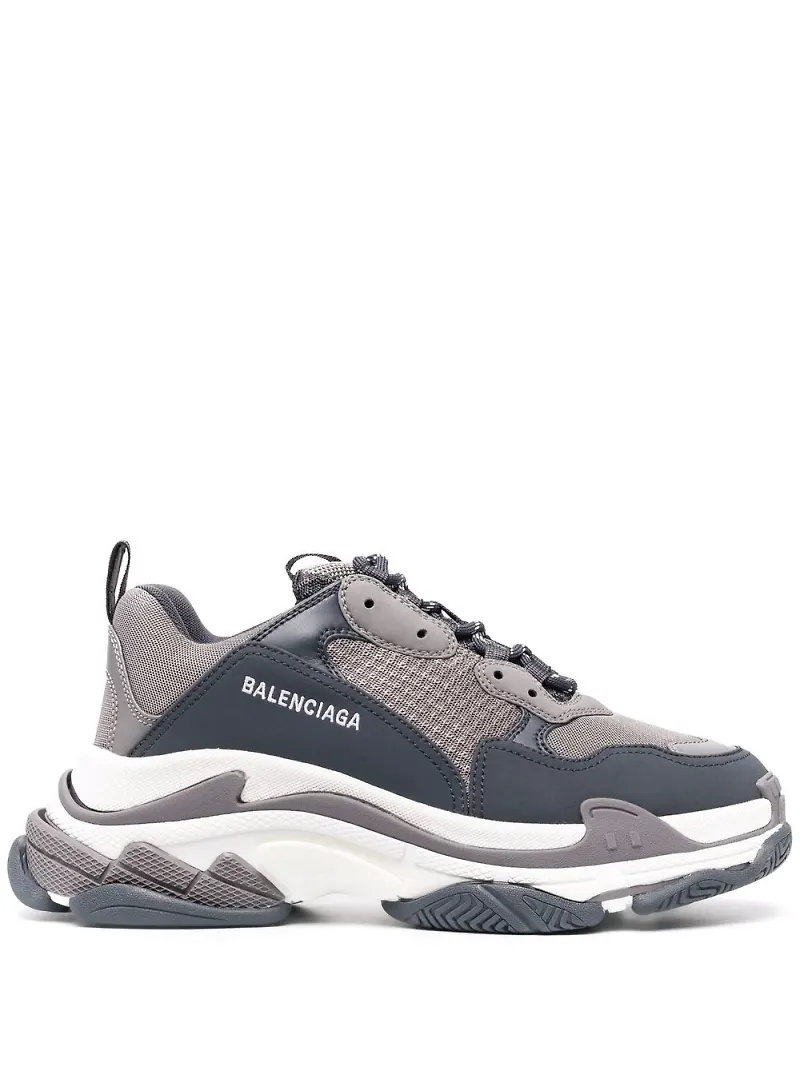 Balenciaga Triple S låga sneakers - Grå