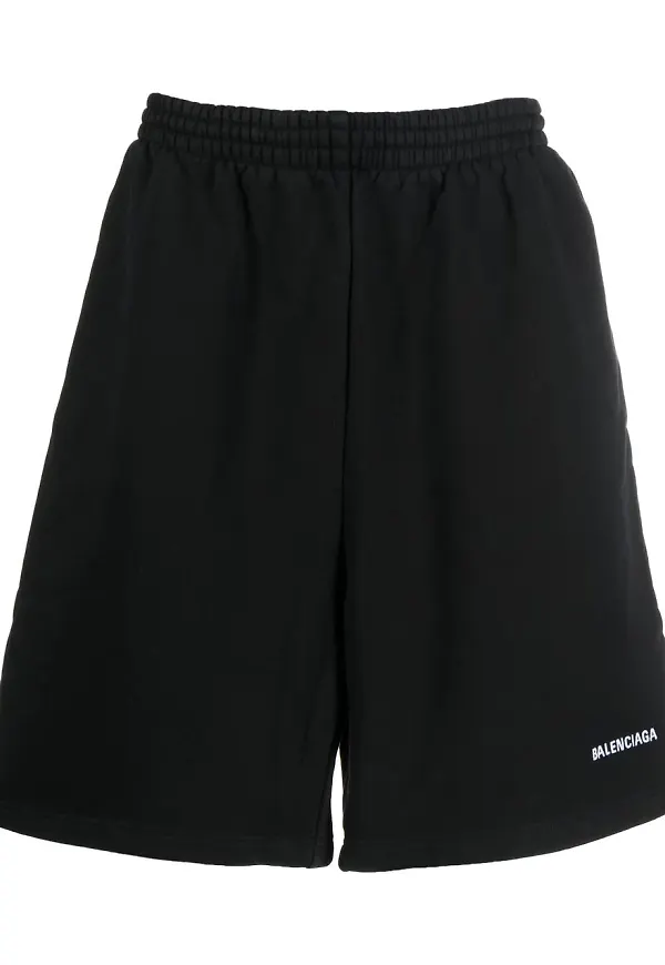 Balenciaga träningsshorts - Svart