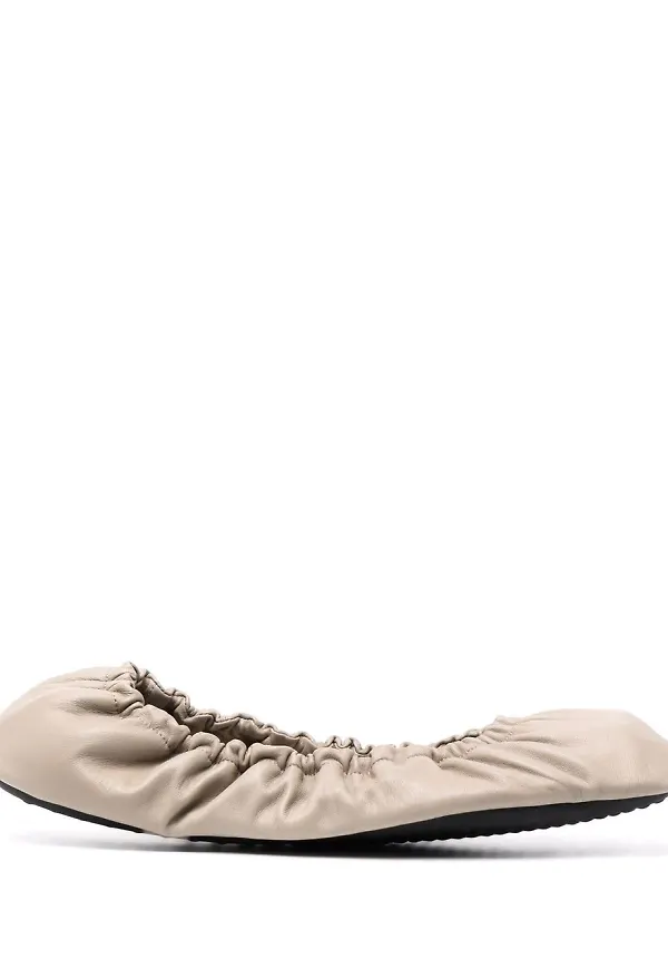 Balenciaga Tug ballerinaskor - Neutral