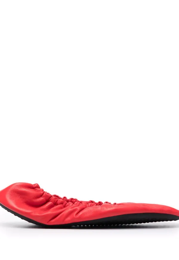 Balenciaga Tug ballerinaskor - Röd
