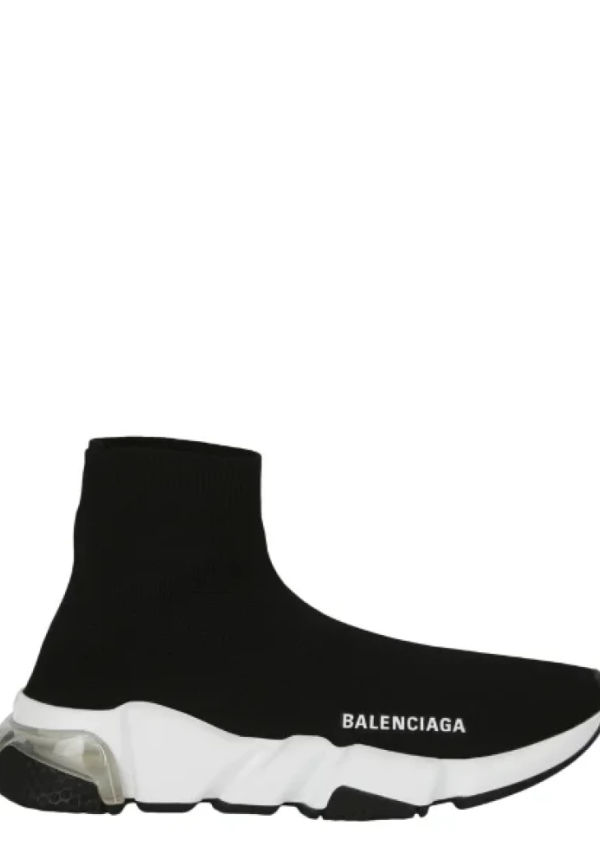 Balenciaga Vintage Förägda stickade sneakers Svart, Dam