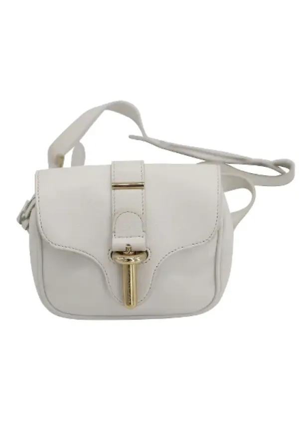 Balenciaga Vintage Förägt läder Balenciaga-väskor Vit, Dam