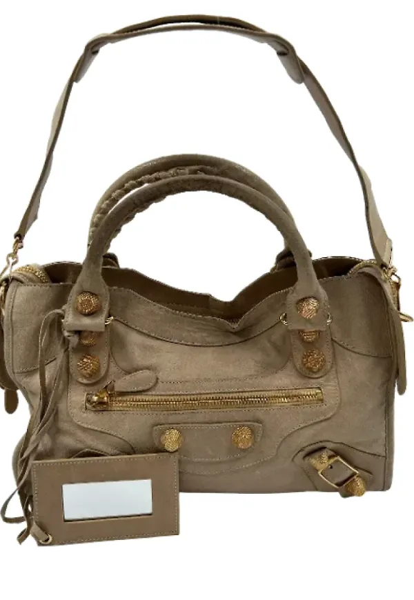Balenciaga Vintage Pre-owned Läder balenciaga-vskor Beige, Dam