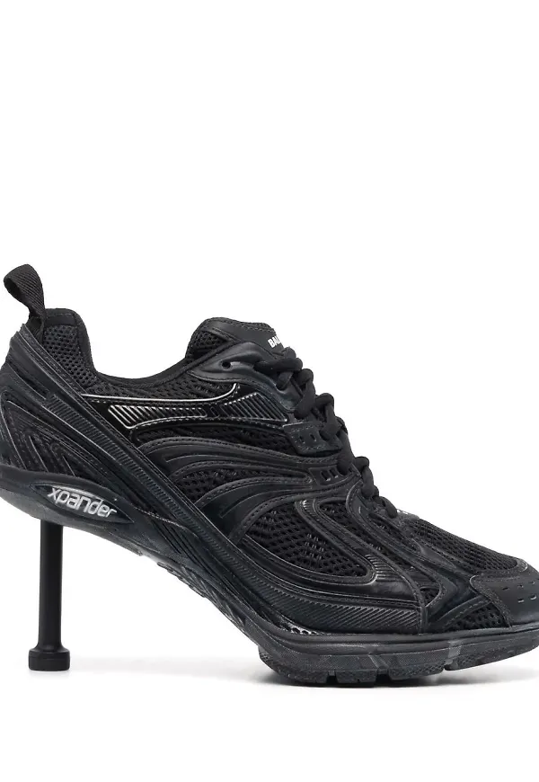 Balenciaga X-Pander sneakerpumps med klack - Svart