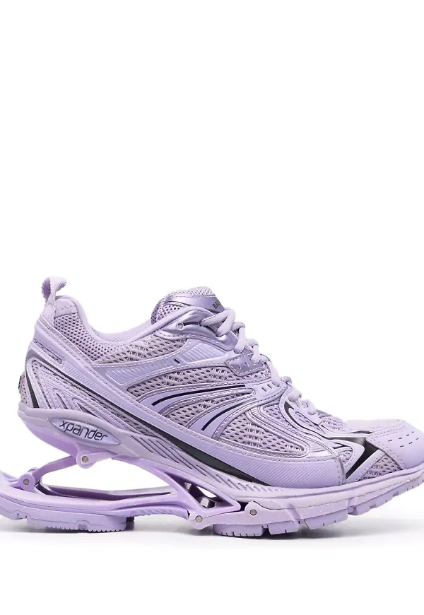 Balenciaga X-Pander sneakers med meshdetalj - Lila