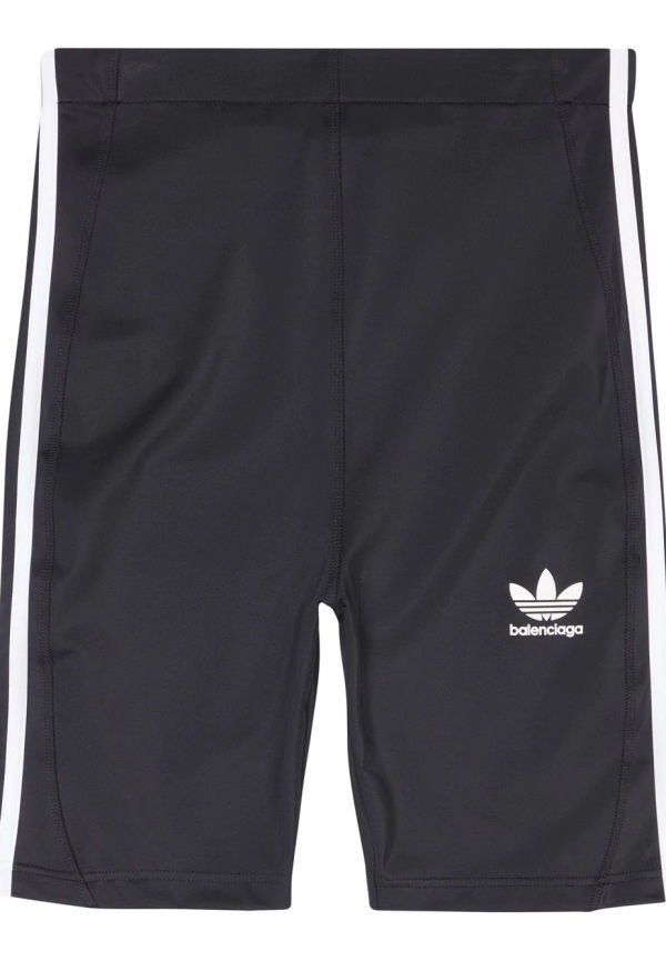Balenciaga x adidas 3-Stripes cykelbyxor - Svart