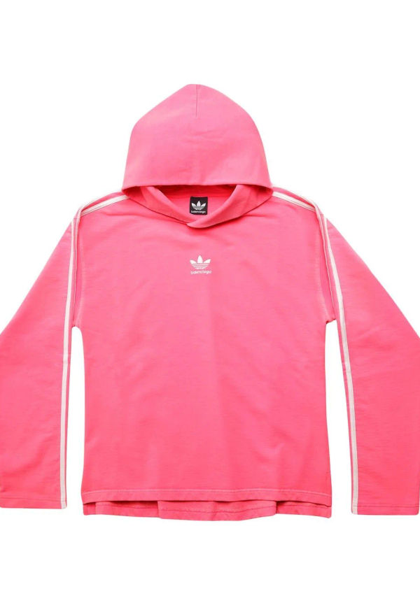 Balenciaga x adidas No Rib hoodie - Rosa