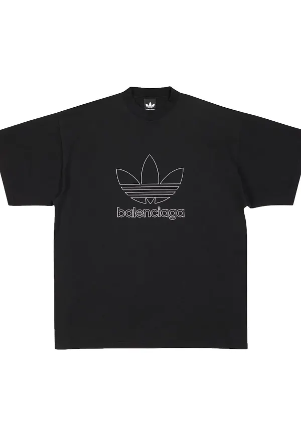 Balenciaga x adidas Trefoil t-shirt - Svart