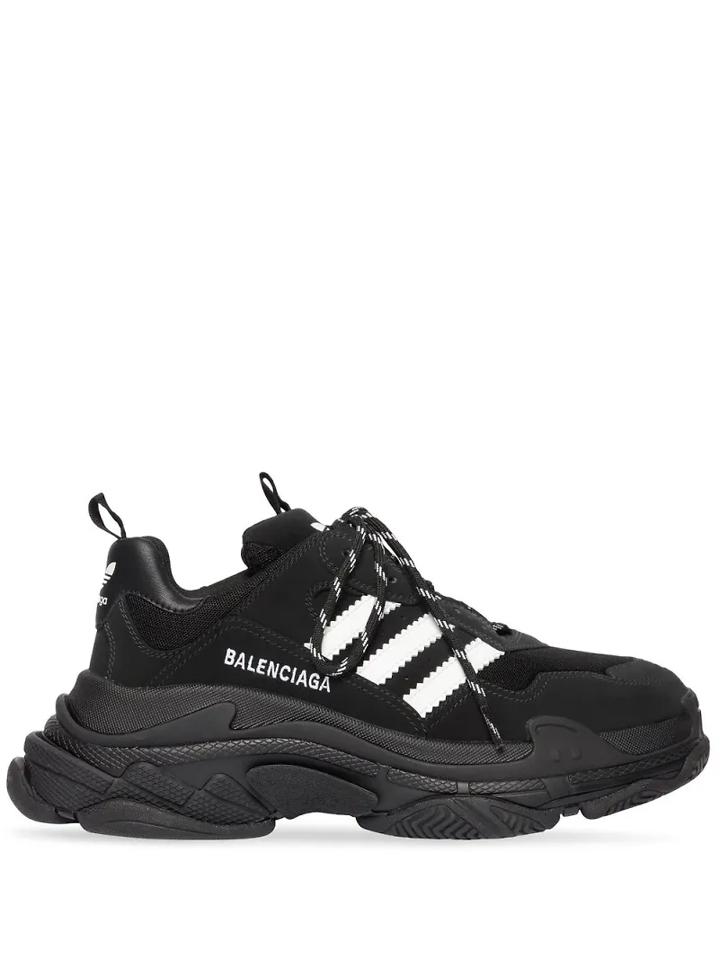 Balenciaga x adidas Triple S sneakers - Svart
