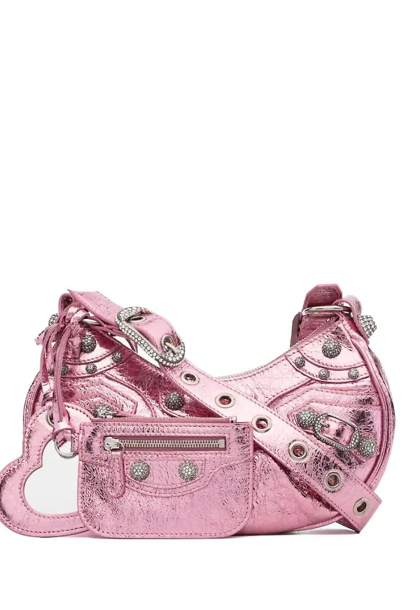 Balenciaga XS Le Cagole axelväska - Rosa