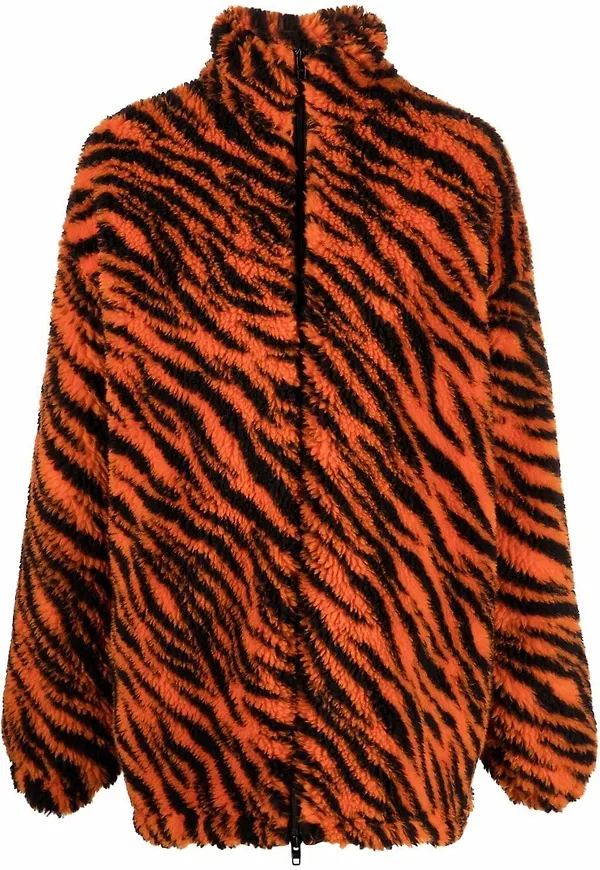 Balenciaga Year Of The Tiger jacka med dragkedja - Orange