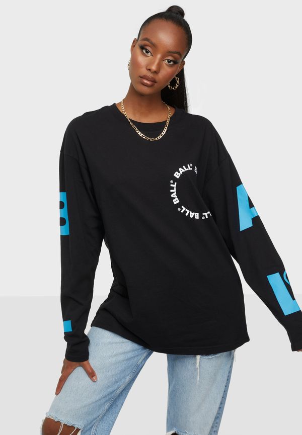 BALL - Långärmade toppar - Black - Ball Ls Tee - Toppar - Women's tops