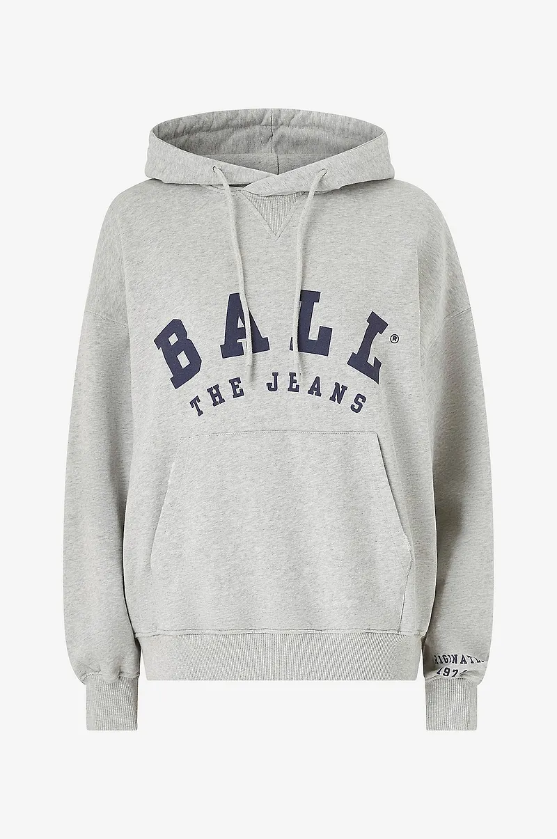BALL - Huvtröja baMaldini Hoodie - Grå