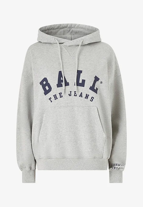 BALL - Huvtröja baMaldini Hoodie - Grå
